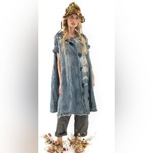 Magnolia Pearl JACKET 543-WSHID-OS
Denim Star Appliqué Kimi Coat